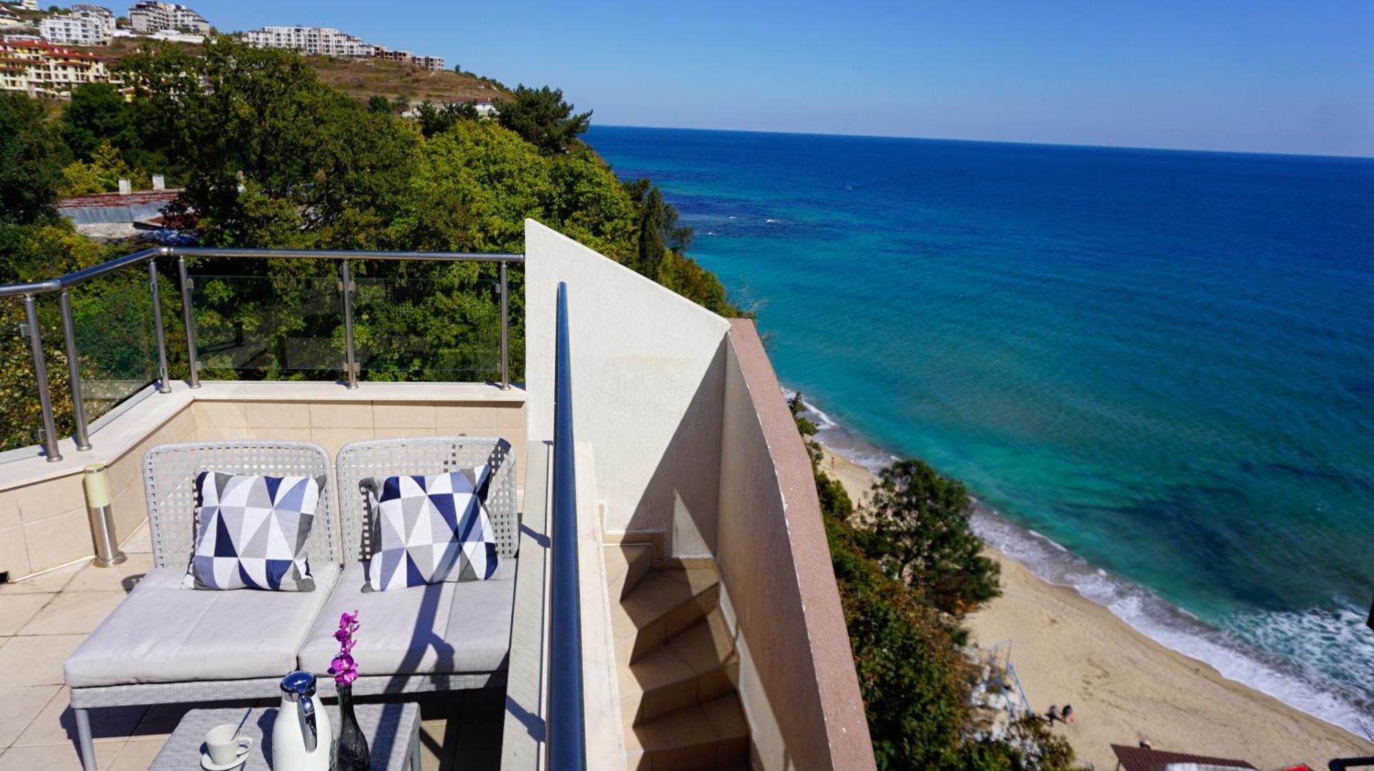Апартаменти Бяла Клиф На Плажа - Apartments Byala Cliff First Line Exterior foto