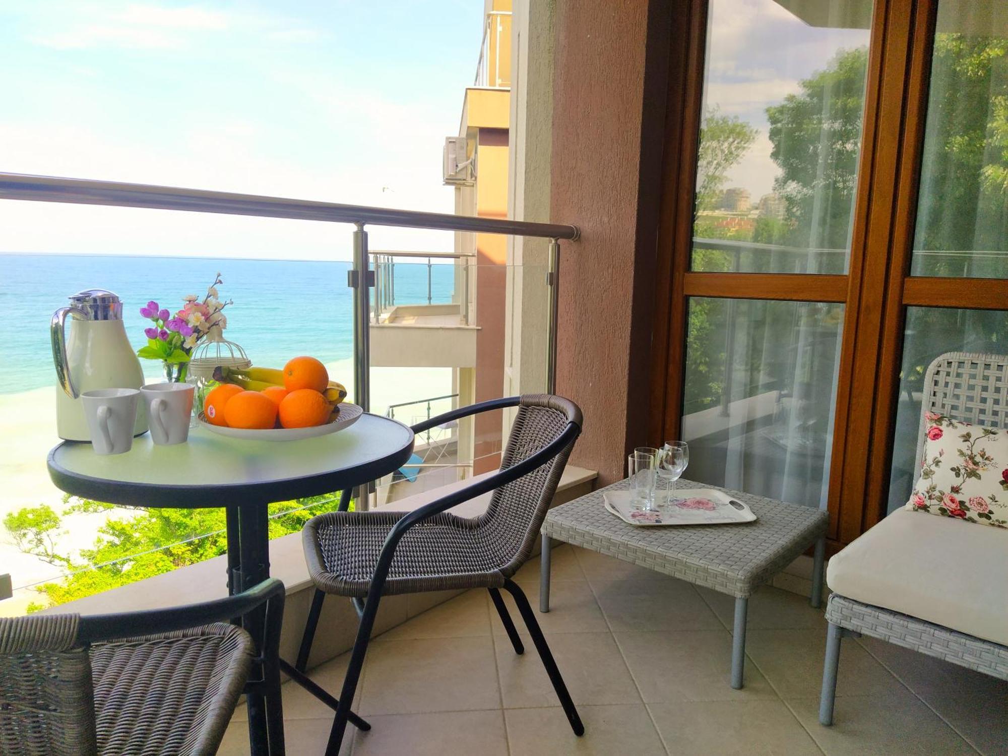 Апартаменти Бяла Клиф На Плажа - Apartments Byala Cliff First Line Exterior foto