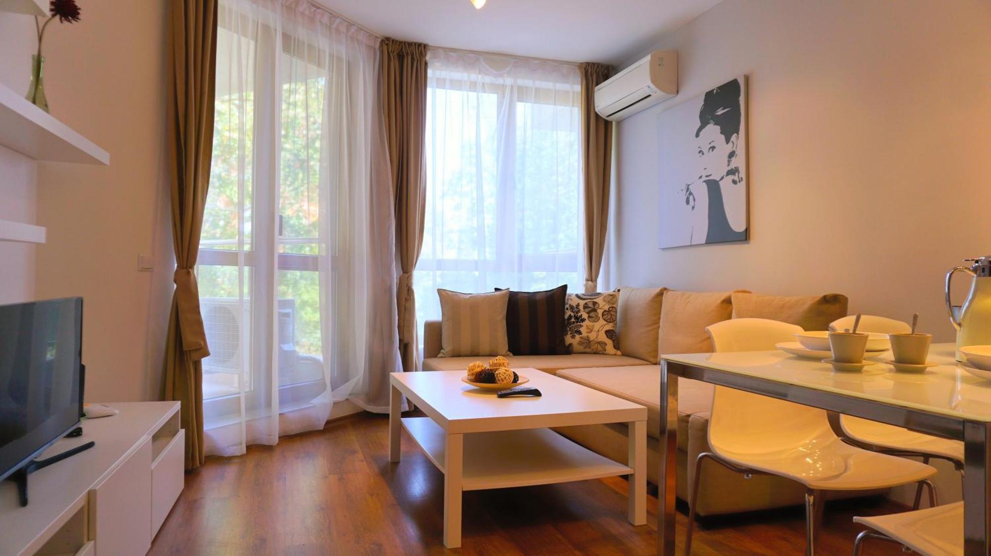 Апартаменти Бяла Клиф На Плажа - Apartments Byala Cliff First Line Cameră foto